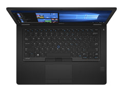 Dell Latitude 5480 overhead keyboard view