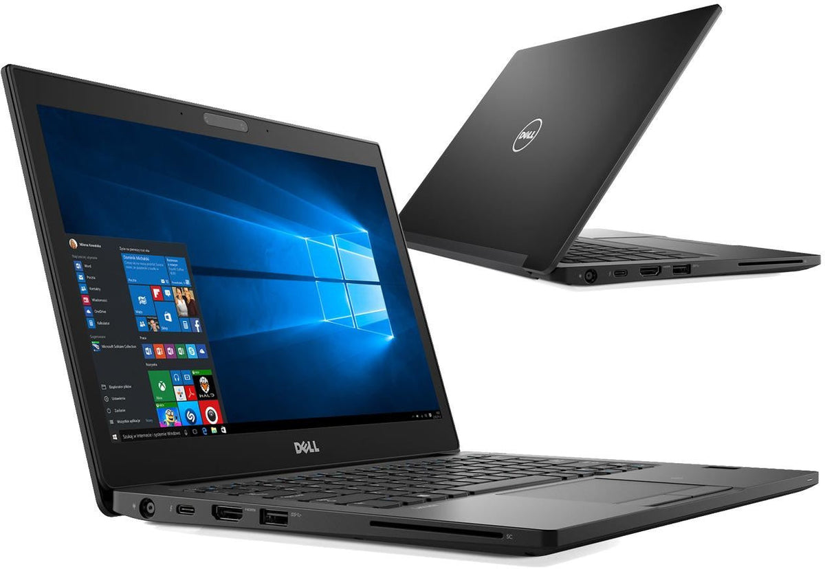 Dell Latitude 7290 open angled view