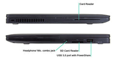 Dell Latitude E7470 side view model reference