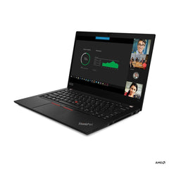 Lenovo ThinkPad T14 Gen 2 AMD — Open angled front view — manufacturer reference image