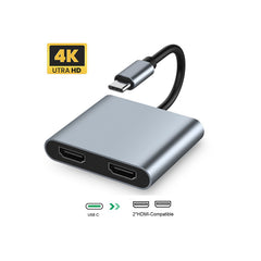 USB-C Dual HDMI 4K MST Display Adapter – product view 1