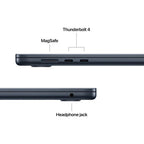 Apple MacBook Air w/ Touch ID (2025) 13.6" Laptop - Midnight (Apple M4 / 16GB RAM / 256GB SSD / MacOS)- Refurbished (Fair)