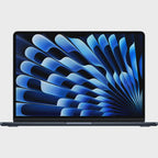 Apple MacBook Air w/ Touch ID (2025) 13.6" Laptop - Midnight (Apple M4 / 16GB RAM / 256GB SSD / MacOS)- Refurbished (Fair)