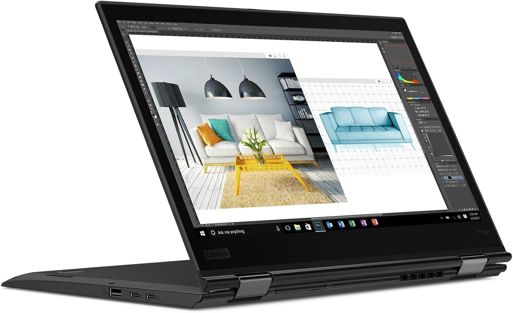 Refurbished Lenovo ThinkPad X1 Yoga Gen 3 14" 2-in-1 Touchscreen Laptop - Intel Core i7-8650U, 16GB RAM, 256GB SSD, Windows 11 Pro