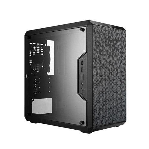 Cooler Master MasterBox Q300L Micro ATX Tower w/ Magnetic Design Dust Filter, Transparent Acrylic Side Panel, Adjustable I/O & Fully Ventilated for Airflow