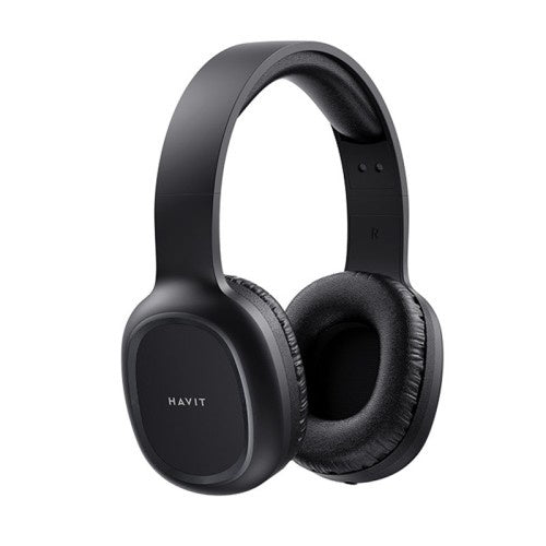 Havit H2590BT Pro Wireless Bluetooth V5.1 Multifunction headphone, Folding design_Black Main image