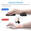 Havit MP855A Matte PU leather + silicone Wrist Rest Mouse Pad, Anti-slip base, 180x80x16mm_Black