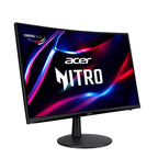 Acer Nitro ED240Q HBI-MX 24 inch (viewable 23.6") FHD 1920 x 1080 100Hz,1m Widescreen Curved Screen AMD FreeSync Compatible Gaming Monitor_Black