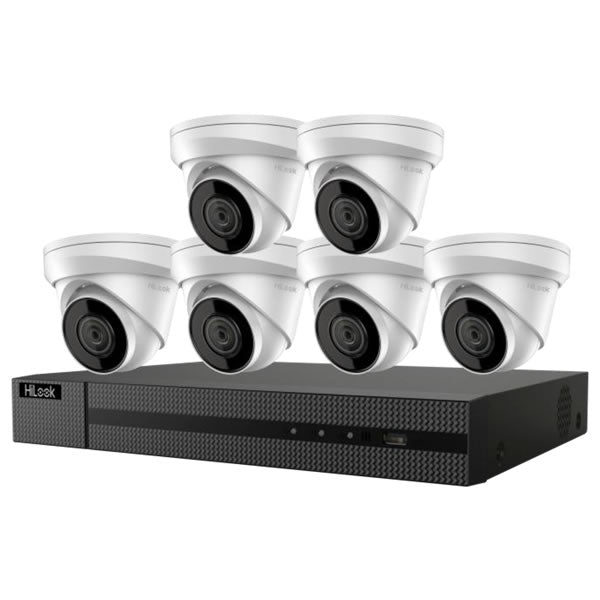 HiLook IK-6288TH-MH/P 6-Camera 4K PoE NVR System