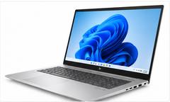 AI-generated illustrative HP ENVY 17 angle view; not actual unit