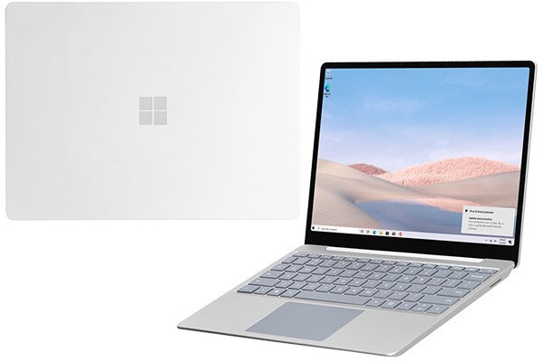 Surface Laptop Go 1943 open angled touchscreen reference